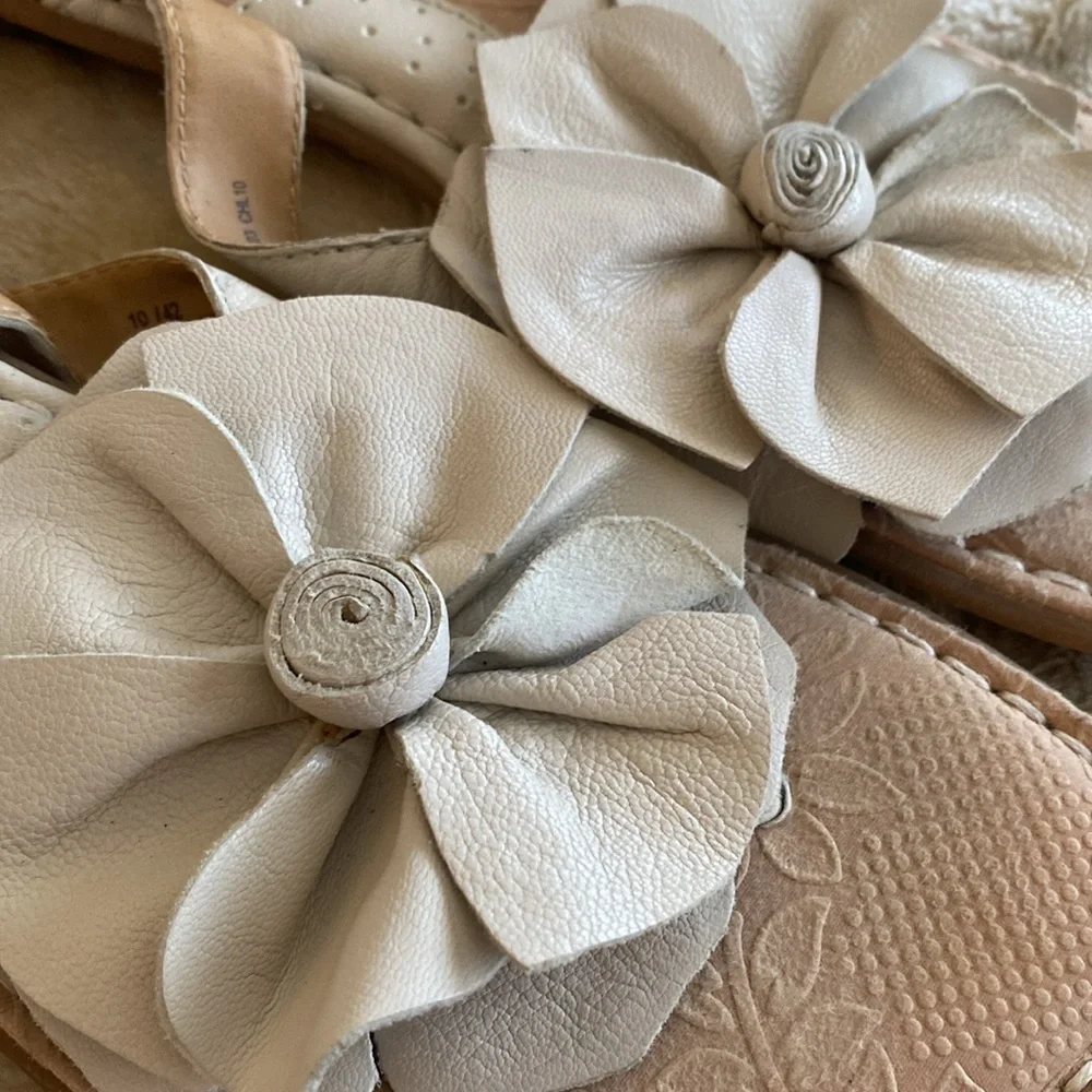 BORN Concept leather slippers/sandals